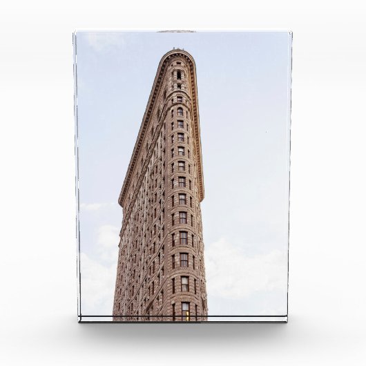Flatiron-Gebäude Fotoblock (Vorderseite)