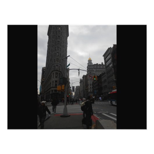 Flatiron-Gebäude Fotodruck (Vorne)