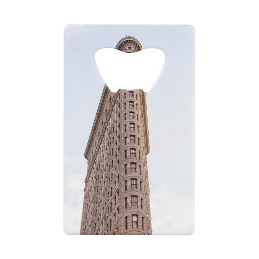 Flatiron-Gebäude Geldbeutel Flaschenöffner (Vorderseite)
