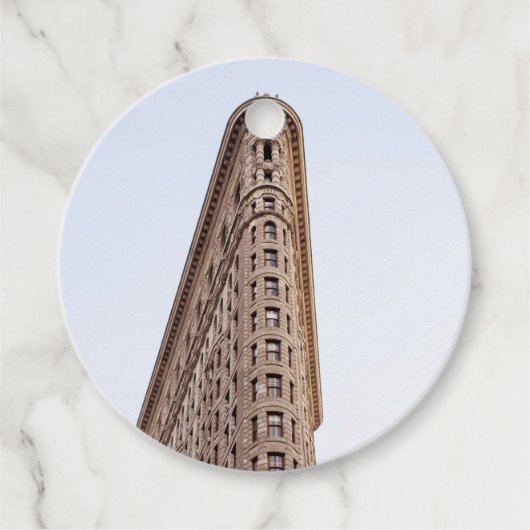 Flatiron-Gebäude Geschenkanhänger (Vorderseite)