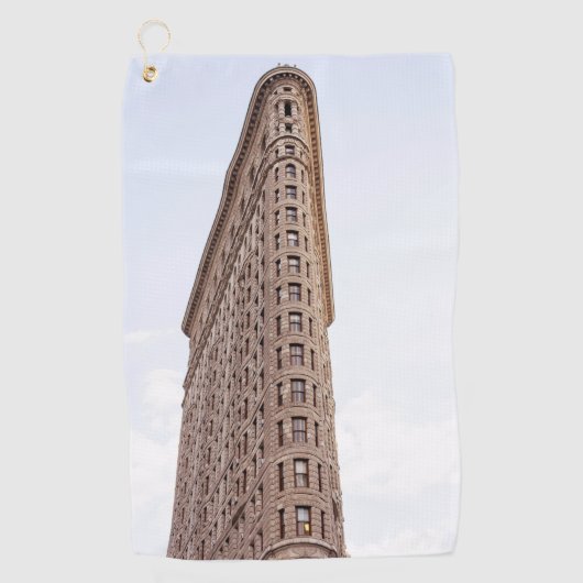Flatiron-Gebäude Golfhandtuch (Vorderseite)
