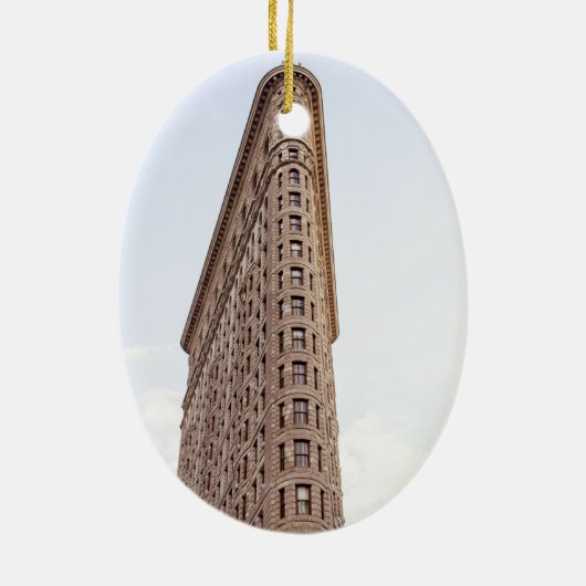 Flatiron-Gebäude Keramik Ornament (Hinten)