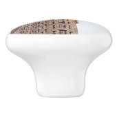 Flatiron-Gebäude Keramikknauf (Seitenansicht)