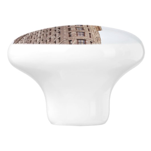 Flatiron-Gebäude Keramikknauf (Seitenansicht)