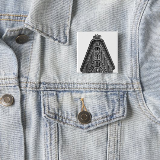 Flatiron Gebäude-Knopf Button (Beispiel)