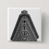 Flatiron Gebäude-Knopf Button (Vorderseite)