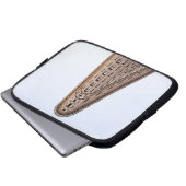Flatiron-Gebäude Laptopschutzhülle (Vorne Knopf)