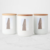 Flatiron-Gebäude Lebensmitteletikett (Flaschen)