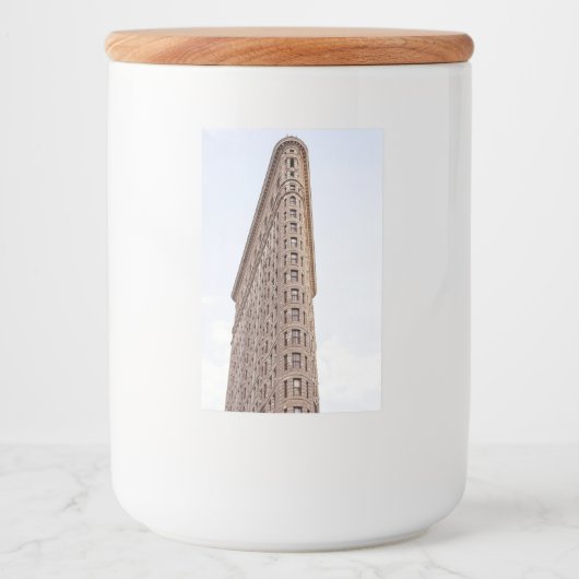 Flatiron-Gebäude Lebensmitteletikett (Vorderseite)