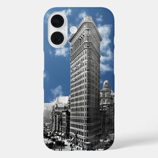Flatiron Gebäude Manhattan 1910 Case-Mate iPhone Hülle (Rückseite)