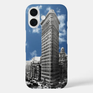 Flatiron Gebäude Manhattan 1910 iPhone 16 Hülle