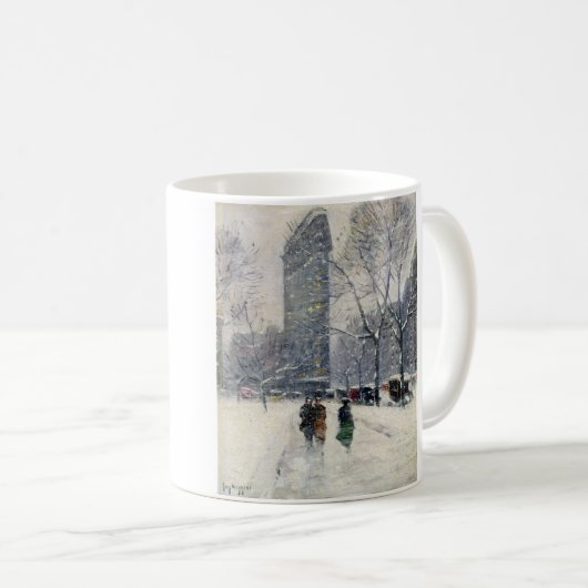 FLATIRON GEBÄUDE NEW YORK CITY KAFFEETASSE (VorderseiteRechts)