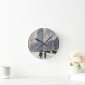 FLATIRON GEBÄUDE NEW YORK CITY RUNDE WANDUHR (Zuhause)