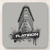 Flatiron Gebäude New York City Untersetzer Set (Vorderseite)