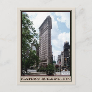 Flatiron Gebäude, NYC Postkarte