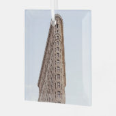 Flatiron-Gebäude Ornament Aus Glas (Vorderseite links)