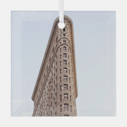 Flatiron-Gebäude Ornament Aus Glas (Vorderseite)