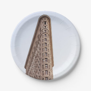 Flatiron-Gebäude Pappteller