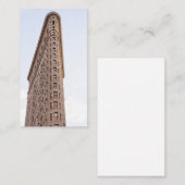 Flatiron-Gebäude Platzkarte (Vorne/Hinten)