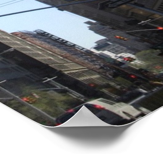 Flatiron-Gebäude Poster (Ecke)