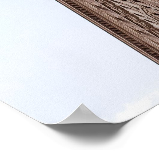 Flatiron-Gebäude Poster (Ecke)