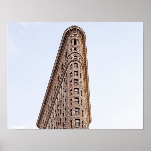 Flatiron-Gebäude Poster (Vorne)