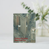Flatiron-Gebäude Postkarte (Stehend Vorderseite)