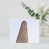 Flatiron-Gebäude-Postkarte (Stehend Vorderseite)