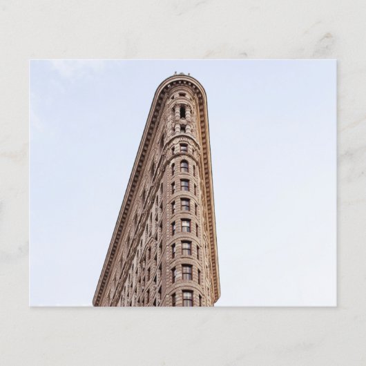 Flatiron-Gebäude-Postkarte (Vorderseite)