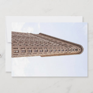 Flatiron-Gebäude-Postkarte Einladung