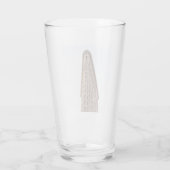 Flatiron-Gebäude-Postkarte Glas (Rückseite)