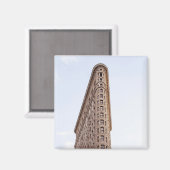 Flatiron-Gebäude-Postkarte Magnet (Vorderseite/Rückseite)