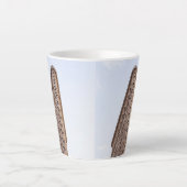 Flatiron-Gebäude-Postkarte Milchtasse (Vorderseite)