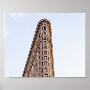 Flatiron-Gebäude-Postkarte Poster