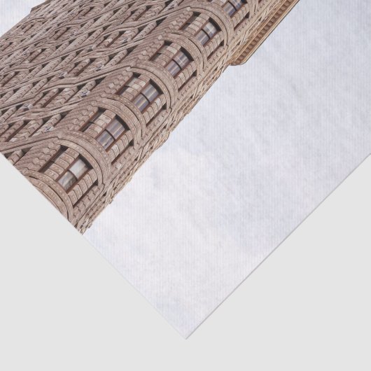 Flatiron-Gebäude-Postkarte Seidenpapier (Ausschnitt)