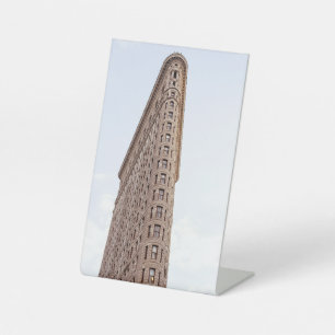 Flatiron-Gebäude Postkarte Sockelschild