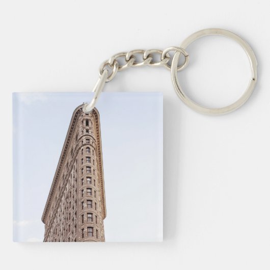 Flatiron-Gebäude Schlüsselanhänger (Rückseite)