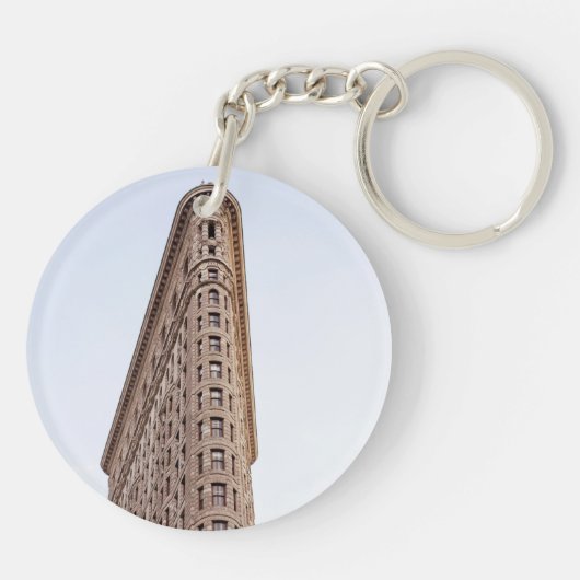 Flatiron-Gebäude Schlüsselanhänger (Rückseite)