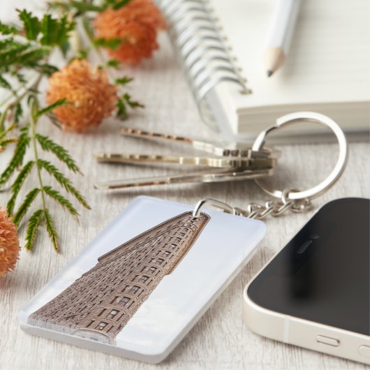 Flatiron-Gebäude Schlüsselanhänger (Vorderseite rechts)