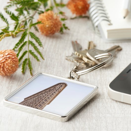 Flatiron-Gebäude Schlüsselanhänger (Seite)