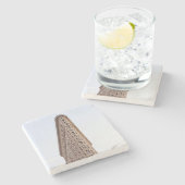 Flatiron-Gebäude Steinuntersetzer (Seitenansicht)