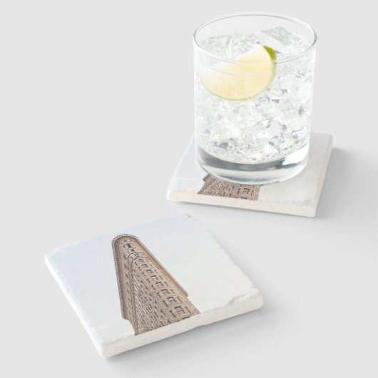 Flatiron-Gebäude Steinuntersetzer (Seitenansicht)