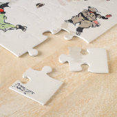 Flatiron Gebäude Street Szene New York Tony Sarg Puzzle (Seite)