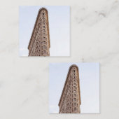 Flatiron-Gebäude Telefonnummerkarte (Vorne/Hinten)