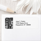 Flatiron Gebäude und Uhr in Schwarz und Weiß (Insitu)