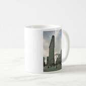 Flatiron Gebäude von quadratischem Park Madisons Kaffeetasse (VorderseiteRechts)