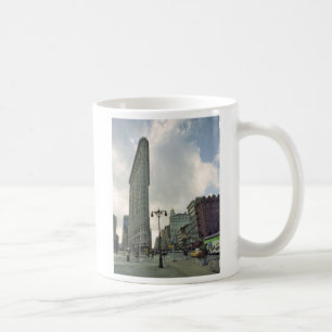 Flatiron Gebäude von quadratischem Park Madisons Kaffeetasse