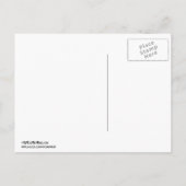 Flatiron Gebäude White Silver BW Save the Date Ankündigungspostkarte (Rückseite)