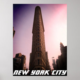 Flatiron New York, NY - Beaux arts Manhattan Poster
