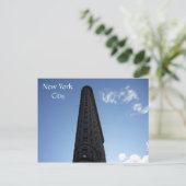 Flatiron nyc postkarte (Stehend Vorderseite)
